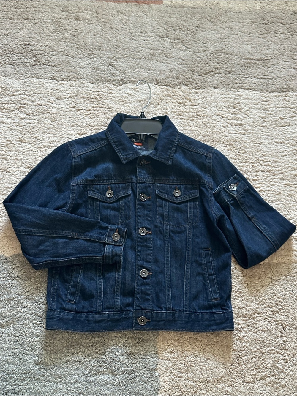Navy Blue Denim Jacket - Women